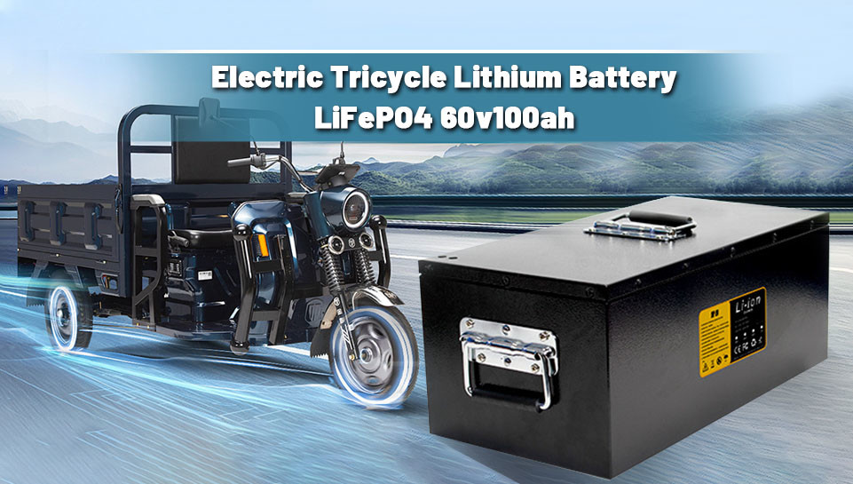 Aktueller Firmenfall über Elektrische Dreirad-Lithiumbatterie LiFePO4 60v100ah Lösung