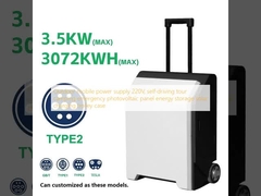 Mobilstromversorgung im Freien 220 V, selbstfahrende Touren Camping Notfall Photovoltaik-Panel Energiespeicher Sonnenladestelle