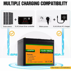 LiFePO4 Lithium Battery OEM ODM 12V 100Ah 150Ah 200Ah Deep Cycle Battery For Marine/Solar/RV/Golf Cart/Trolling Motor
