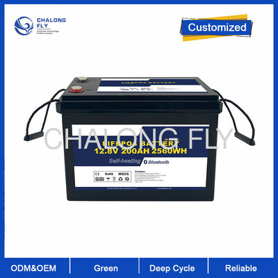 12V 400Ah LiFePO4 RV Battery with 5120Wh High Capacity 6000+ Cycle Life and IP67 Waterproof for Off Grid Camping