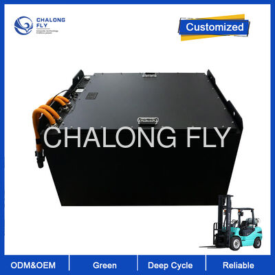 48V 200Ah LiFePO4 Forklift Lithium Battery with 6000 Cycle Life, IP54 Waterproof and Bluetooth Monitoring