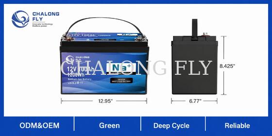 12V 100Ah Low-Temperature Sodium-Ion Deep Cycle Battery for Winter RV and Off-Grid Power