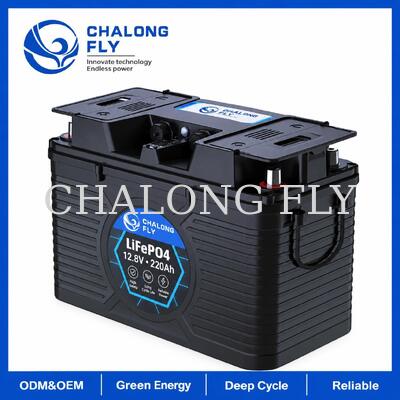 12.8V 220Ah NMEA 2000 Smart LiFePO4 Marine Battery with Victron Integration
