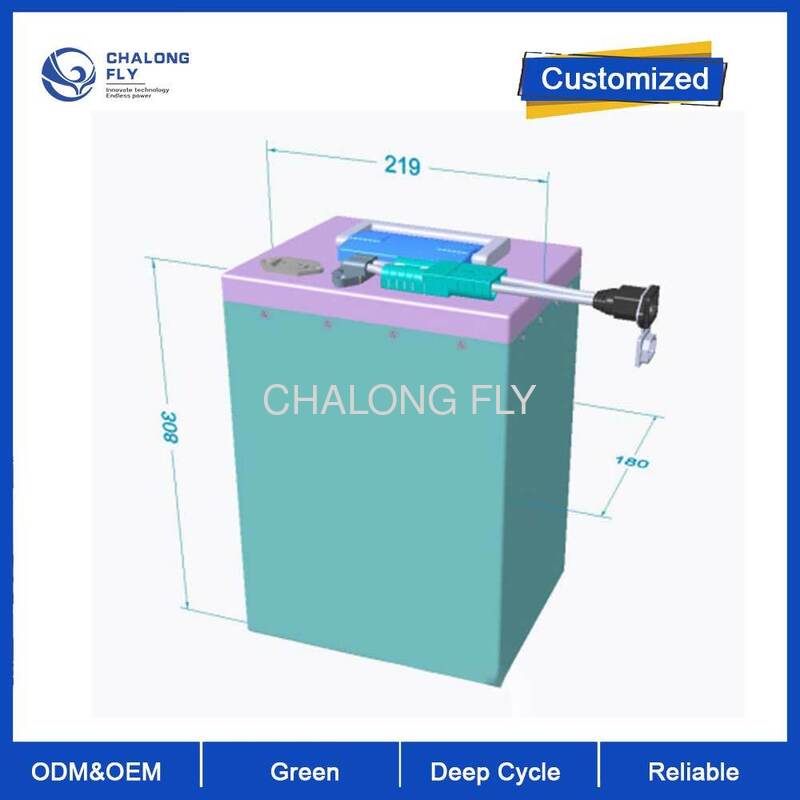 72V 32Ah LiFePO4 Battery with IP67 Waterproof Protection and 1500 Cycle Life for Electric Two-Wheelers