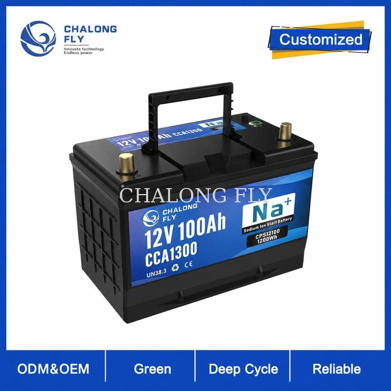 12V 24V 48V Sodium-Ion Deep Cycle Battery 50Ah–400Ah for RV Marine and Solar Energy Storage