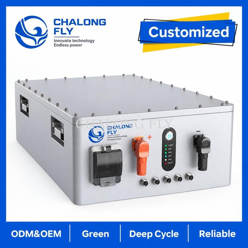 102.4V 125Ah LiFePO4 Electric Boat Battery 12.8kWh with CAN RS485 for High-Voltage Marine Propulsion