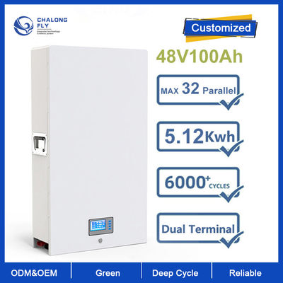 LiFePO4 Lithiumbatterie OEM ODM 48V 100AH 200AH 300AH Powerwall Off Grid Haushalts Solarenergie Speicherbatterie