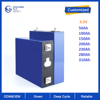 3.2V Roller-Motorradbatterie der wieder aufladbaren tiefen Lithium-Batterie des Zyklus 100ah 206ah 280ah 302ah lifepo4 elektrische