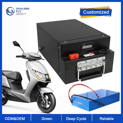 LiFePO4 Lithiumbatterie Großhandel Tiefkreislauf 60V 72V 96V wiederaufladbare Kunden angepasste 30AH 50AH 60AH 120AH Lithium-Ionen-Batterien
