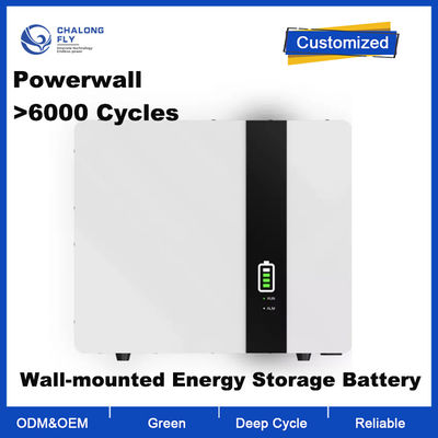 Lithium-Batterie 51.2v Soem-ODM LiFePO4 Lithium-Batterie-Sätze der Lithium-Ion Battery Pack Wall Mounted-Energie-Bank 10Kwh 7Kwh