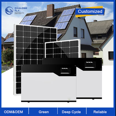 OEM/ODM Anpassungsfähige LiFePO4-Batterie Powerwall 48V 100Ah mit 3000 Zyklen