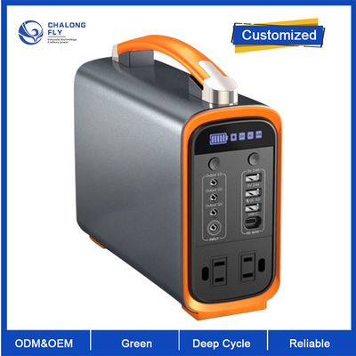 OEM ODM LiFePO4-Lithiumbatterie 2000 Mal 240 Wh Lifepo4 Tragbares Kraftwerk Versorgung mit Lithium-Batteriesätzen