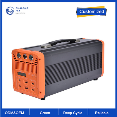 OEM ODM LiFePO4 Lithiumbatterie 700W-UPS Outdoor-Camping-Powerbank Schnellladestation Lithiumbatteriepacks