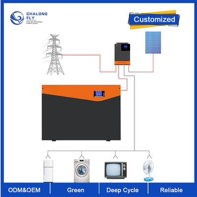 Lithium-Batterie Soem-ODM lifepo4 Solarelektrische Motorradbatterie lithium-Ion Battery Packs 48V 100Ah 200Ah