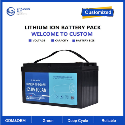 OEM ODM LiFePO4 Lithiumbatterie Trolling Motor 12V100Ah Elektrische Rollerbatterie kundenspezifische Lithiumbatteriepacks