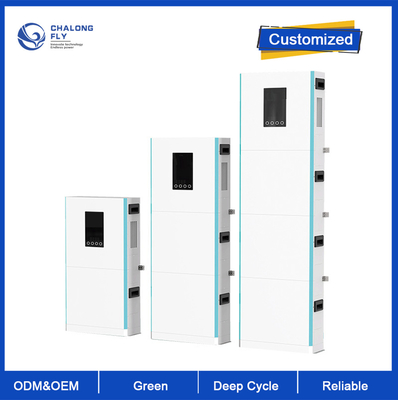 OEM ODM LiFePO4-Lithiumbatterie gestapeltes Haushaltsbatteriespeichersystem 48V 100/200AH Lithiumbatteriesätze