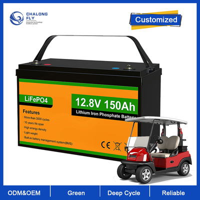 Golfmobilc$lithium-ionwieder aufladbare Gabelstapler-Batterie Lithium-Batterie LiFePo4 Soem-ODM 24V 48V 72V 100AH 200AH 300AH 400AH