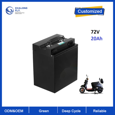 Maßgeschneiderte BMS Deep Cycle 72V 20Ah 25Ah 30A Ebike Elektroroller Motorrad Lifepo4 Phosphat Lithiumbatterie OEM ODM