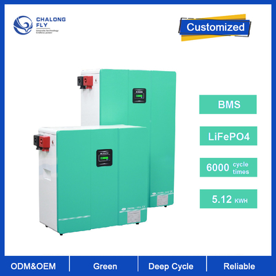 Kundengebundene Batterie Lithium-Ion Battery Packs LifePo4 24V 48V 200Ah Powerwall für Solarhauptenergie-Speicher-System