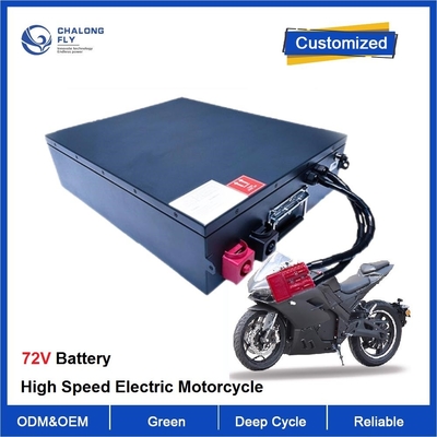 Roller-Motorrad-Batterie-Satzlithium Ion Battery 72V 50Ah 100AH LiFePO4 Hochgeschwindigkeits-Ebike