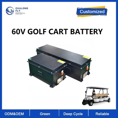 CLF OEM ODM 48V 60V 72V 80Ah 100Ah Custom Golf Cart NCM LiFePO4 Lithiumbatteriepacks mit stabiler BMS CAN IP65