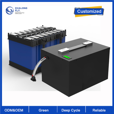 Zusammengefügte Steckdose LiFePO4 Lithiumbatterie 24V 48V 51.2V 100Ah 150Ah 200Ah MPPT-Controller