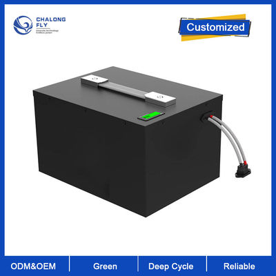 LiFePO4 Lithiumbatterie OEM ODM Lithium-Ionen-Batterie-Pack Elektrischer Gabelstapler 48V 60V 72V Elektro-Dreifahrrad