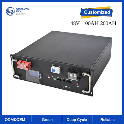 OEM ODM LiFePO4 Lithiumbatterie Wasserdicht 48V 51.2V 100Ah 150Ah 200Ah Lithiumbatteriepacks