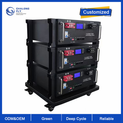 LiFePO4 Lithium Li-Ion Battery ALLER IN 1 bedienungsfertigem Gestell 10KW 15KW 20KW 48V