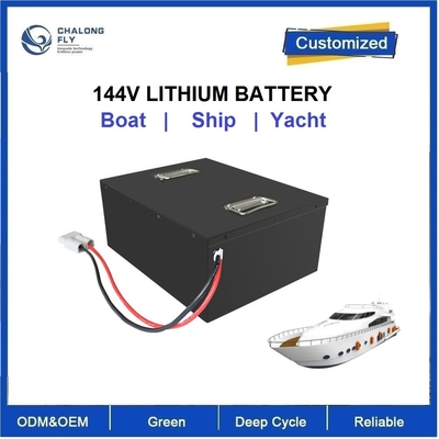 CLF OEM ODM LiFePO4 144V 300AH angepasste elektrische Boote Schiff Yacht Lithiumbatteriepackungen prismatische Lithium-Ionen LFP