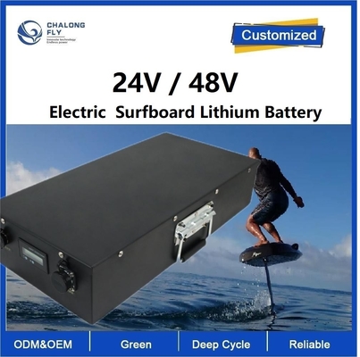 LiFePO4 Benutzerdefinierte Lithium-Eisenphosphatbatterie 48V 35AH Kajaks Unterwasser-Thrustler Surfboard EV Lithium-Batteriepacks BMS