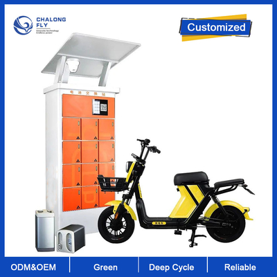OEM ODM öffentliche Ladekabine Akkuwechselstation für Motorrad-E-Bike-Scooter