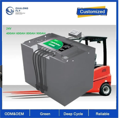 CLF OEM 24V600Ah LiFePO4 Lithium-Eisenphosphat-Batterie für Toyota Heli Gabelstapler AGV Roboter Roller