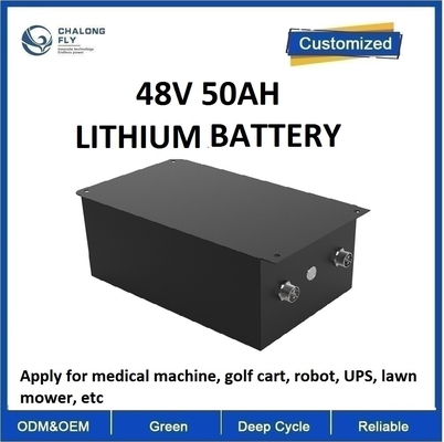 CLF OEM 48V 50AH Lithium-Eisen Batteriepakete für medizinische Maschinen und Instrumente Golfkarren Robot UPS