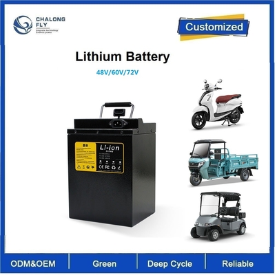 CLF OEM ODM 48V 60V 72V Lithium-Ionen-Batteriepacks LiFePO4 für Elektroroller Motorrad Dreirad Auto Golfwagen Fahrzeug