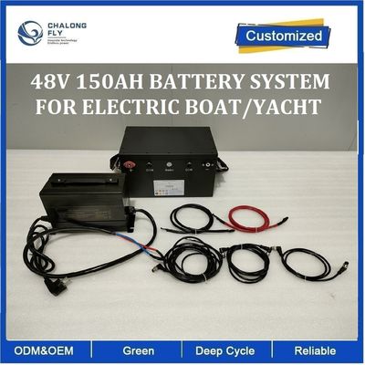 CLF OEM ODM Elektroboot Marine EV Batteriepack 48V 50ah Lifepo4 Batterie für Elektroboot/Yacht
