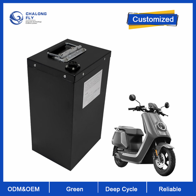 LiFePO4 Lithiumbatterie kundenspezifisch 60V 72V Li-Ionen Elektromotorrad-Batteriepaket 300AH 500AH E-Bike/Rollstuhl