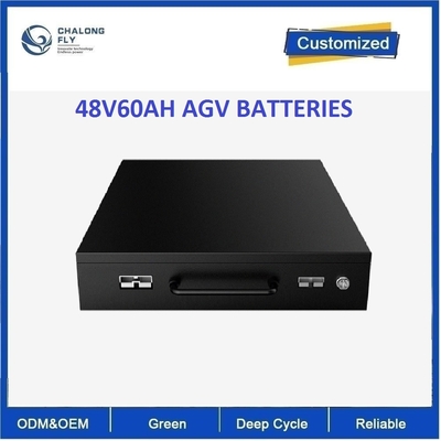 CLF Elektro-Forklift AGV Träger LiFepo4 EV Lithiumbatteriepacks OEM ODM 24V 48V 60Ah RS485 Kommunikation