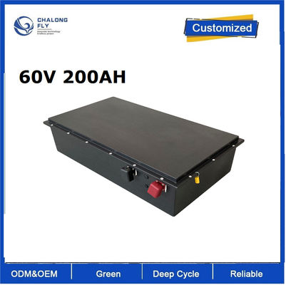 CLF OEM ODM 60V 200Ah LiFePO4-Batteriepack mit hohem Entladestrom 200A und IP67 Wasserdichtigkeit für Elektro-Gabelstapler und Busse