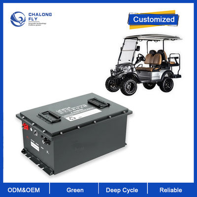 OEM ODM Elektro-Golfwagen-Batterie, langlebige Stromlösung, entwickelt, um die Leistung zu steigern und die Nutzungsdauer für kommerzielle Golfwagen zu verlängern.