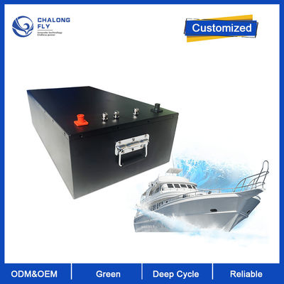 OEM ODM 96V 300Ah LiFePO4 Marine Lithium Battery Pack mit IP67 Wasserdichtheit und 29,18 KWh Energie für Elektroboote