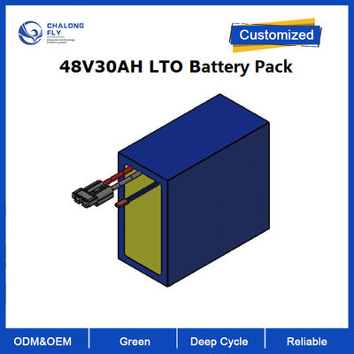CLF OEM ODM 3C Schnellladung 48V30AH LTO-Batterie für Roboter-Lithiumtitanat