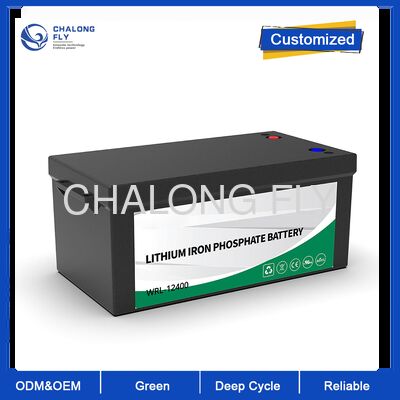 Weran Hochleistungs-12V-400Ah-LiFePO4-Batterie für Solarenergiespeicher, Wohnmobile, Marine, Lithium-Ionen-Pack mit UN38.3-Zertifizierung