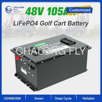 36V 52AH Golfkarrenbatterie mit Lithium-Batteriezelle der Klasse A und 4000 Zyklen Lebensdauer