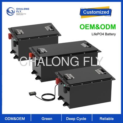 48V 100Ah hohe Kapazität LiFePO4 Golfkarrenbatterie mit 4000 Zyklen und Zellen der Klasse A