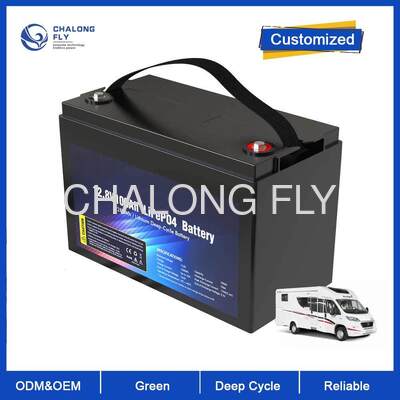 12V 400Ah LiFePO4 Lithiumbatterie - 3000+ Zyklen Tiefzyklusbatterie mit IP67 Wasserdicht für Wohnmobil und Marine