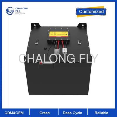 24V 80Ah Lithiumbatterie für Gabelstapler, LiFePO4-Material, wartungsfrei, hohe Sicherheit und lange Lebensdauer für industrielle Gabelstapler