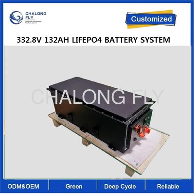 CLF OEM 332,8V 132Ah LiFePO₄ Batteriesystem Hochspannungs-Lithiumbatteriepaket Lange Lebensdauer für Kettenfahrzeuge im Bauwesen