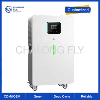 Langlebige LiFePO4-Batterie mit bis zu 10 Jahren Lebensdauer, 6,2 kW Heimsolar-Energiespeicher-Lithium-Batteriebox Energiesystem