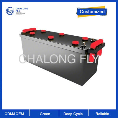 12V 400Ah LiFePO4-Batterie mit 5000 Tiefkreisläufen, 200A Dauerstrom und Leichtbau für Wohnmobil und Camper